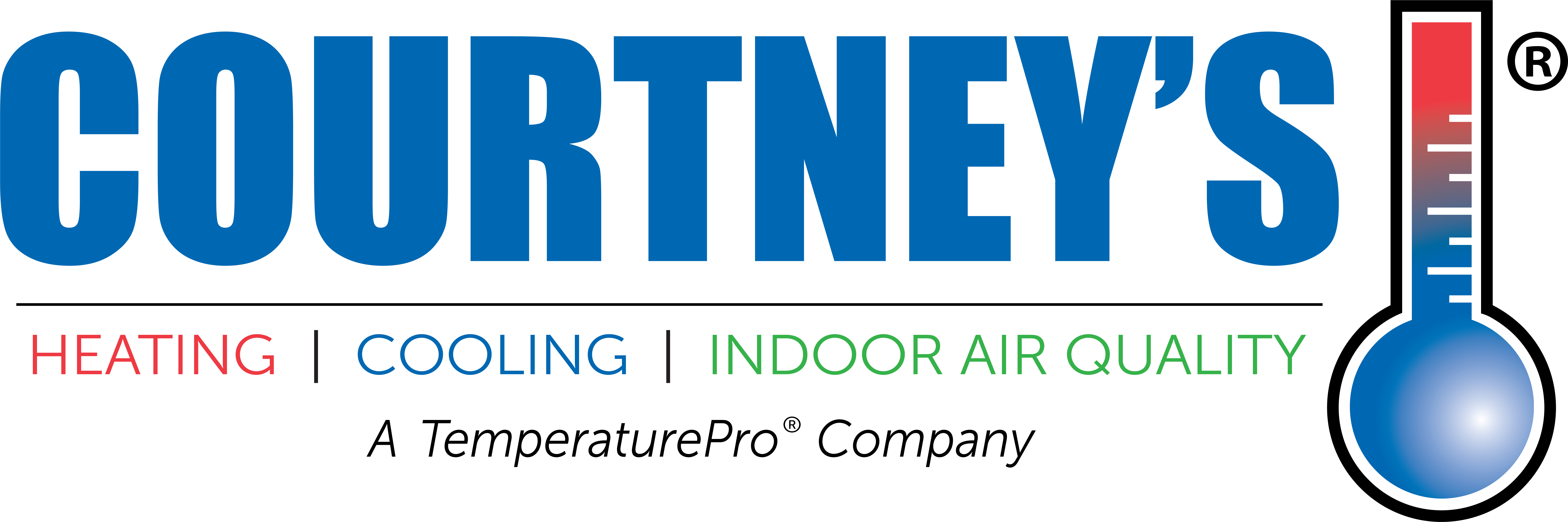 Logo for Courtneys Heating  Cooling